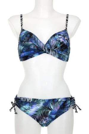 Sunmarin Bügel-Bikini Bikini SCHWARZ/BLAU - Verkäufer: INTERSPORT Schwab