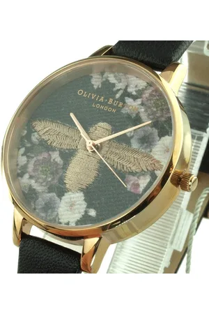 Olivia Burton Quarzuhr Damen Uhr 3D Bee Embroidered OB16EM02 NEU - Verkäufer: Uhren Schiesl