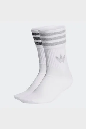 adidas Sportsocken MIDCUT GLITTER CREW SOCKEN, 2 PAAR (2-Paar)