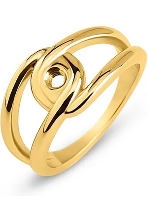 Melano Fingerring Twisted Ring Toni Edelstahl TR28 GD - Verkäufer: Schmuck-Uhren-Trends
