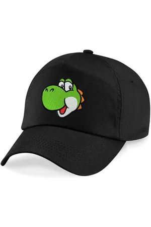 Blondie & Brownie Baseball Cap Kinder Yoshi Face Stick Patch Mario Luigi Peach Super Retro - Verkäufer: Hubihu