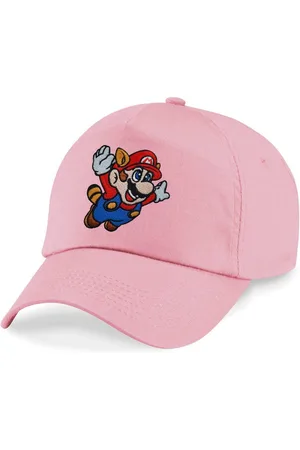 Blondie & Brownie Baseball Cap Kinder Mario Fligh Stick Patch Luigi Peach Super Retro Konsole - Verkäufer: Hubihu
