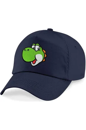 Blondie & Brownie Baseball Cap Kinder Yoshi Face Stick Patch Mario Luigi Peach Super Retro - Verkäufer: Hubihu