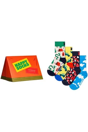 Happy Socks Basicsocken Little Camper Gift Set Aus nachhaltiger Baumwolle - Verkäufer: GoJungo GmbH
