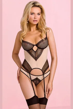 Casmir Corsage Strapscorsage mit Bügeln inkl. String - Verkäufer: Firstclass Trendstore