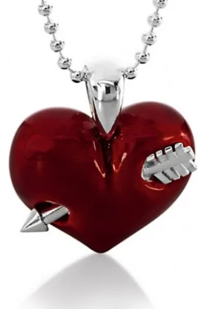HEARTBREAKER Herzanhänger my only one Anhänger Silber mit Brandlack LD AT 46 RM - Verkäufer: Schmuck-Uhren-Trends