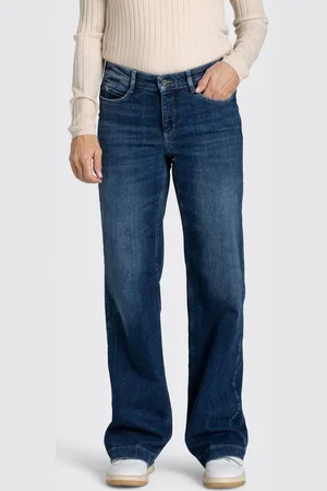 Mac Weite Jeans Dream Wide authentic mit formendem Shaping-Effekt