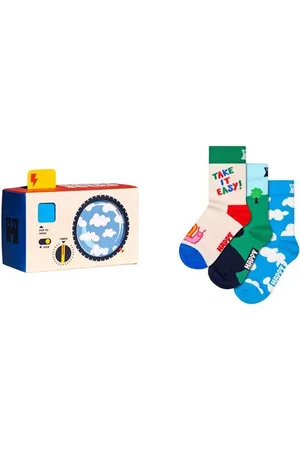 Happy Socks Basicsocken Camera Gift Set Aus nachhaltiger Baumwolle - Verkäufer: GoJungo GmbH