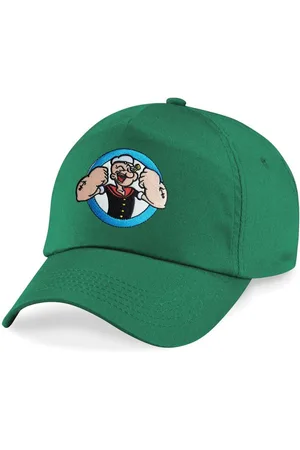 Blondie & Brownie Baseball Cap Kinder Popeye Arm Stick Patch Spinat Stark Fitnes Gym One Size - Verkäufer: Hubihu