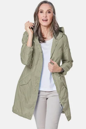 GOLDNER Outdoorjacke Trendiger leichter Regen Parka aus funktionalem Material Ohne - Verkäufer: