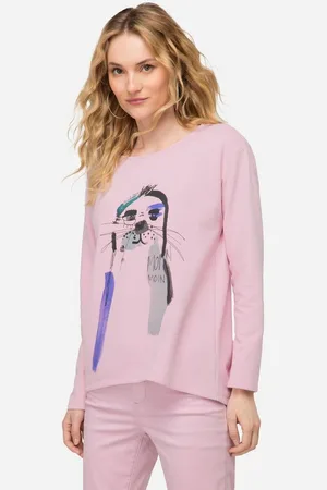 Laurasøn Sweatshirt Sweatshirt oversized Robben Print Rundhals Langarm - Verkäufer: Popken Fashion Group