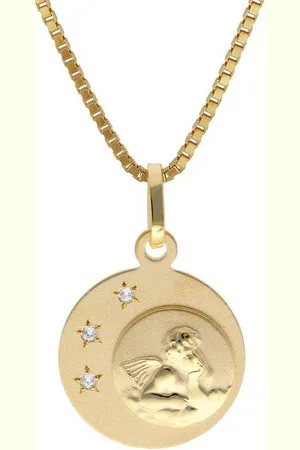 trendor Kette mit Anhänger Amor Gold 333 mit vergoldeter Silber- - Verkäufer: uhrcenter