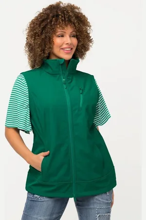 Ulla Popken Steppweste Softshellweste Fleecefutter 2-Wege-Zipper - Verkäufer: Popken Fashion Group