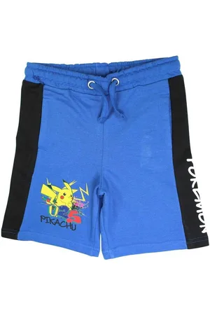 Pokemon Shorts Pikachu kurze Hose Jungen - Sommer Sweathose 140 - 176 cm - Verkäufer: Starkids Licensed Brands and more