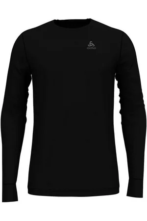 Odlo Funktionsunterhemd Herren Funktionsshirt Suw Top Crew Neck Langarm - 15001 black - black - Verkäufer: Sportworld24