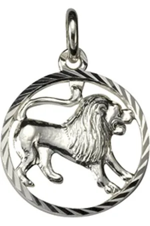 vivance collection Kettenanhänger 925/- Sterling Silber Sternzeichen Löwe