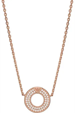 Emporio Armani Kette mit Anhänger KEY BASICS, CORE EXTENSIONS, EG3588221, mit Zirkonia (synth)