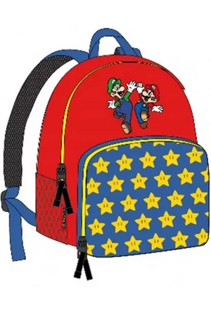Super Mario Kinderrucksack Kinder Rucksack Jungen Frühstück Kindergarten Tagesmutter Tasche 28cm - Verkäufer: Lau-Fashion