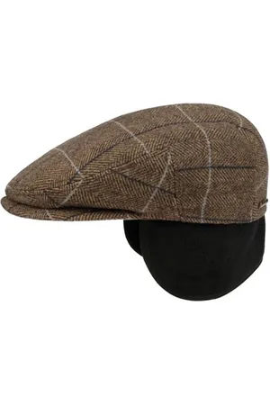 Stetson Flat Cap Kent Colour Lines mit Ohrenklappen - Verkäufer: Hatmaster