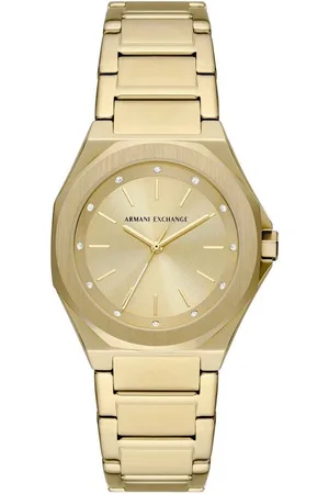 Armani Exchange Quarzuhr AX4608, Armbanduhr, Damenuhr, analog, Edelstahlarmband