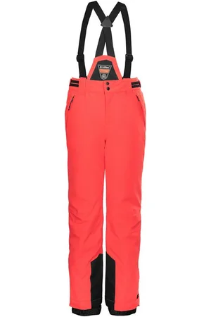 Killtec Skihose KSW 77 GRLS SKI PNTS wasserdicht, atmungsaktiv, abnehmbarer Latz, verst. Seitenriegel