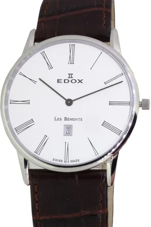 Edox Quarzuhr Les Bemonts Ultra Slim 26023 - Verkäufer: Uhren-Riegg
