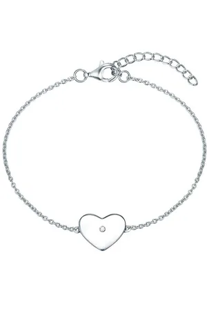 Lulu & Jane Armband Herz silber, Sterling Silber - Verkäufer: Juvalia