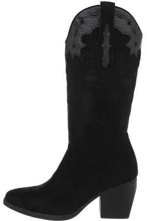 Ital-Design Damen Cowboyboots Western Westernstiefel (84160581) Blockabsatz Western- & Bikerstiefel in - Verkäufer: