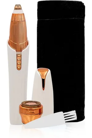 MediaShop Elektrogesichtshaarentferner ROXY Perfect Brows, Aufsätze: 2, 2in1 für Augenbrauen und Gesichtshaare