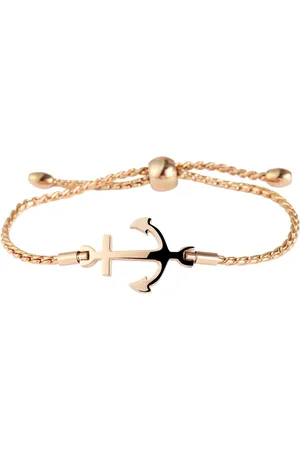 Akzent Edelstahlarmband Inia Kordelarmband aus Edelstahl, silberfarbig, 22,5 cm (Einzeln), Damen Armband - Verkäufer: Shaghafi GmbH