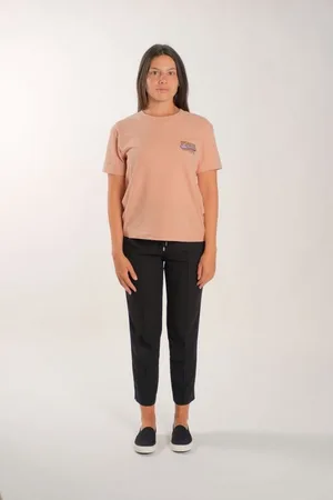 Quiksilver T-Shirt Crop T-Shirt Faded Denim - Verkäufer: Sun & Famous