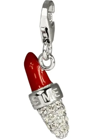 SilberDream Charm-Einhänger Charm Silber Anhänger rot, Charmsanhänger (Lippenstift - KISS ME) 925 Sterling Silber, Farbe: sil - Verkäufer: Fit4Style Silberschmuck - IMPPAC