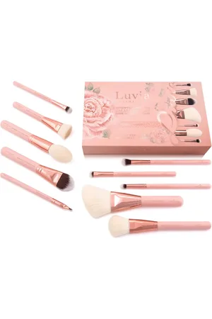 LUVIA Kosmetikpinsel-Set Essential Brushes - Expansion Set - Rose Golden Vintage, 10 tlg.