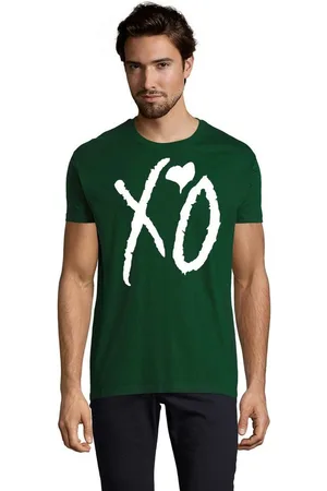 Blondie & Brownie T-Shirt Herren XO Kisses Hugs Weeknd Starboy Musik Fan Festival - Verkäufer: Hubihu