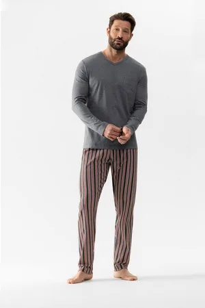 Mey Pyjama Herrenpyjama 34054 quartz melange (1 Stück, 1 tlg., 1 Stück) - Verkäufer: Mein Style