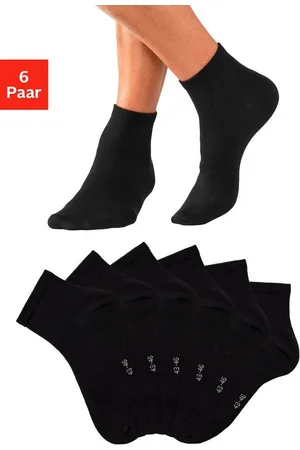 Bench Kurzsocken (Packung, 6-Paar) mit eingestricktem Markenlogo im Bündchen