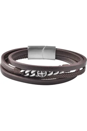 Akzent Lederarmband Dalibor Herrenarmband aus Lederimitation mehrreihig (einzeln) - Verkäufer: Shaghafi GmbH