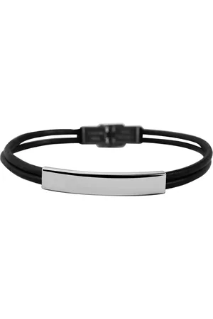 Akzent Armband Nadine Armband aus Echtleder mit Edelstahl Gravurplatte (einzeln), Damen Armband - Verkäufer: Shaghafi GmbH