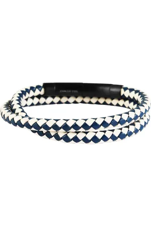 Akzent Lederarmband Jons Herren Armband aus Echt Leder mit Steckverschluss aus Edelstahl (einzeln), Herren Armband - Verkäufer: Shaghafi GmbH