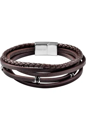 Akzent Lederarmband Juul Unisexarmband aus Lederimitation mit Edelstahlelementen (einzeln) - Verkäufer: Shaghafi GmbH