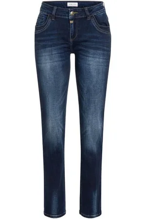 Timezone Slim-fit-Jeans TahilaTZ - fierce blue wash - Verkäufer: Melange-shop