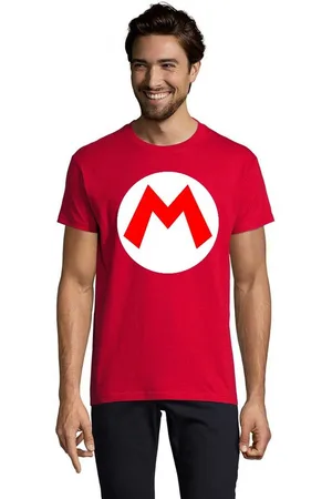 Blondie & Brownie T-Shirt Herren Mario Luigi Logo Shirt Retro Konsole Gaming Yoshi Luigi - Verkäufer: Hubihu