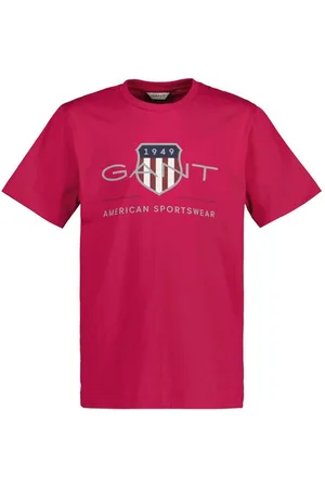 GANT T-Shirt Jungen T-Shirt 1er Pack Baumwolle (Packung, 1er Pack) - Verkäufer: Yourfashionplace