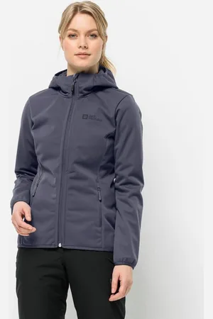 Jack Wolfskin Softshelljacke WINDHAIN HOODY W