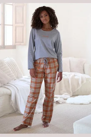 VIVANCE DREAMS Pyjama (2 tlg) aus kuschelig weichem Flanell