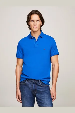 Tommy Hilfiger Poloshirt 1985 REGULAR POLO mit Kontraststreifen innen am Kragen