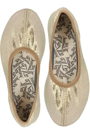 Beck Schläppchen Basic Glitzer Gymnastikschuh (bis Gr. 42 erhältlich, für Sport und Zuhause) mit rutschfester Gummi-Laufsohle - Verkäufer: