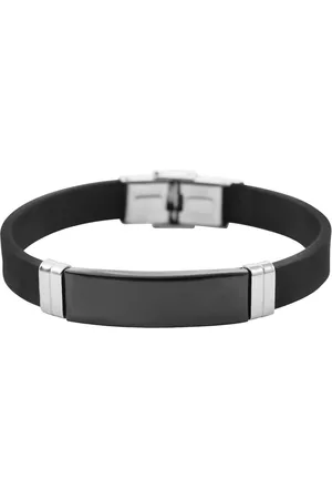 Akzent Edelstahlarmband Jayla Armband aus Silikon und Edelstahl, (Einzeln) - Verkäufer: Shaghafi GmbH