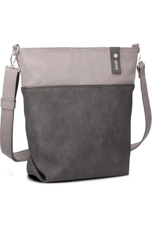 Zwei Handtasche Frauentaschen JANA J12 nubuk-stone - Verkäufer: Littmann