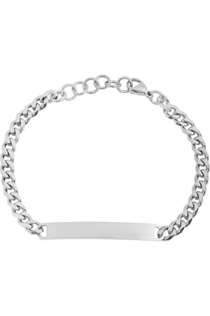 Akzent Armband Marty Panzerarmband aus Edelstahl, Gravurplatte, (Einzeln), Damen Armband - Verkäufer: Shaghafi GmbH